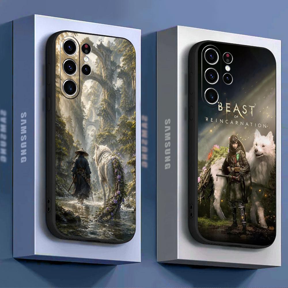 Phone Cases Black - Cartoon Cool Beast of Reincarnation Handyhülle
