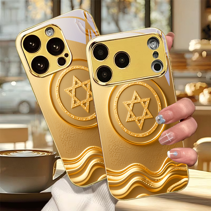 Phone Cases Xr - Luxuriöse vergoldete Stern-Handyhülle für iPhone 13
