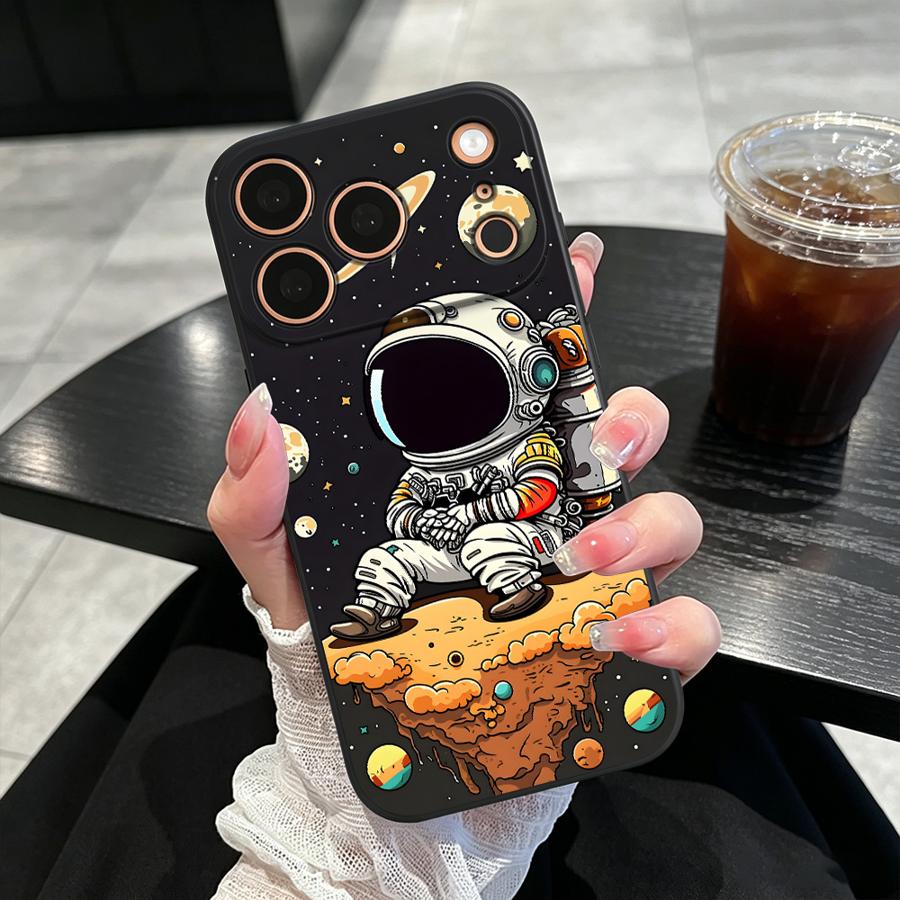 Phone Cases Near Me - Planet Cartoon Astronaut Hülle für Apple
