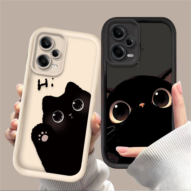 Phone Cases Xiaomi - Schöne Big Eyed Cat Handyhülle für