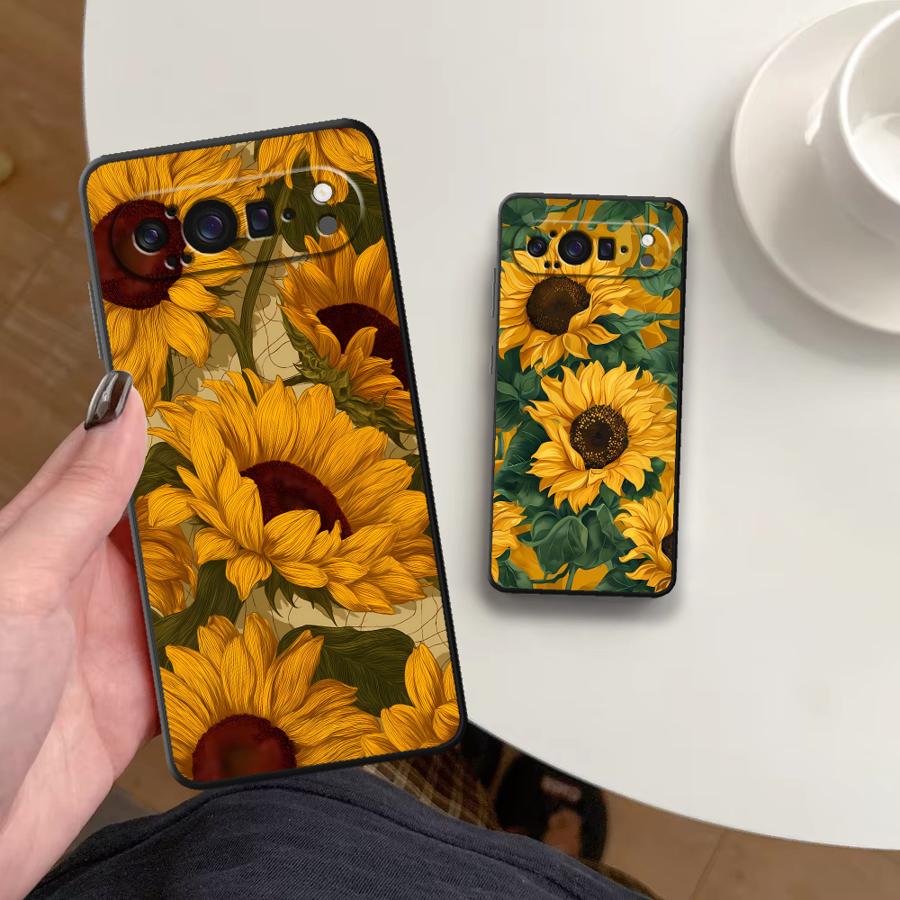 Phone Cases Google Pixel 10 - Sunflower Sea Funda Handyhülle für Google