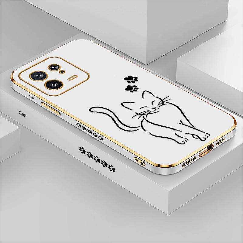 Phone Cases Black - Schwarze Katzen Handyhülle für Xiaomi 15