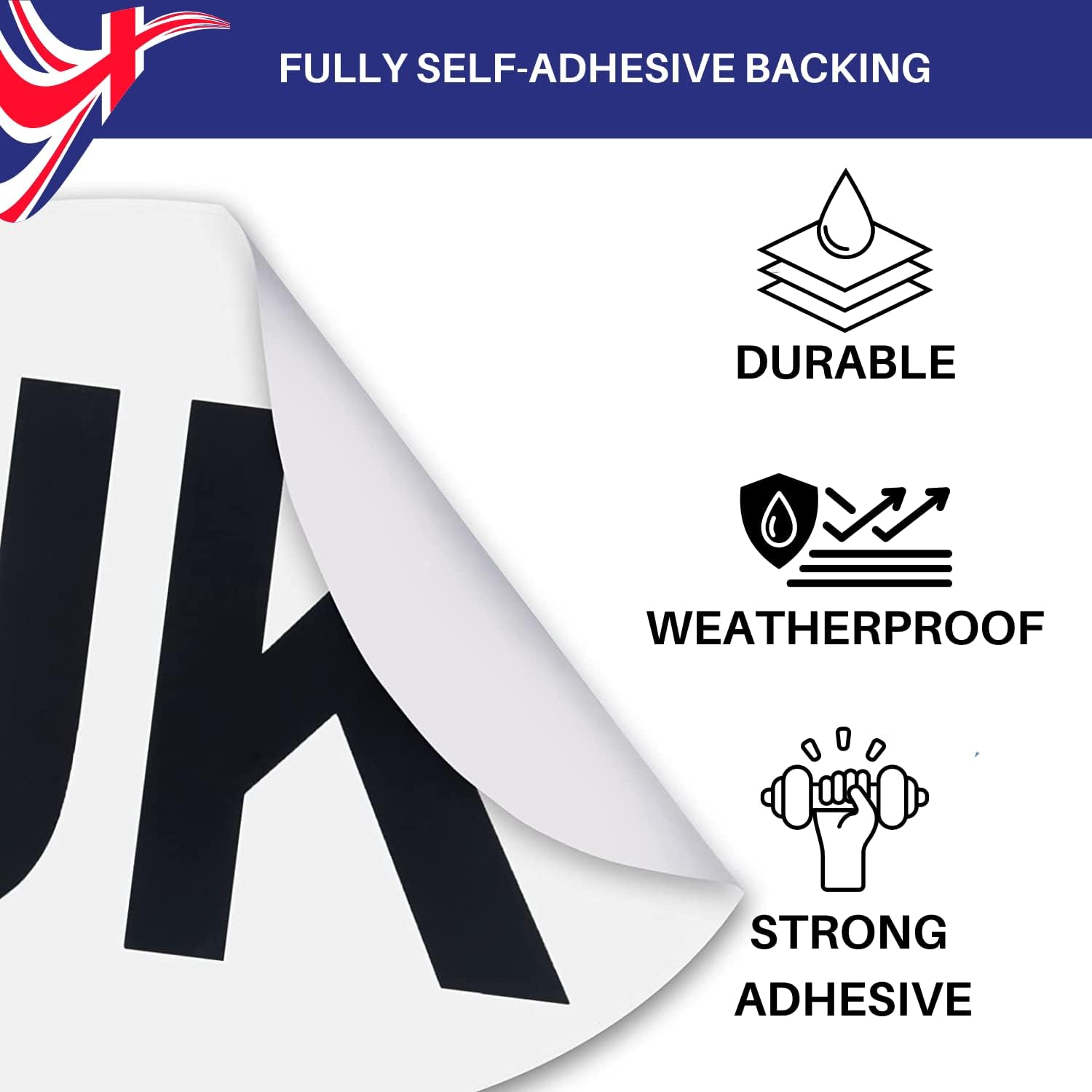 Phone Cases Uk - UK Reflektierende Autoaufkleber Universeller Scheinwerfer-Abstrahler-Adapter Auto-Zubehör