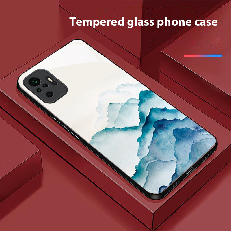 Phone Cases Art - Tintenlandschaftsmalerei für Redmi Note 13 Pro+