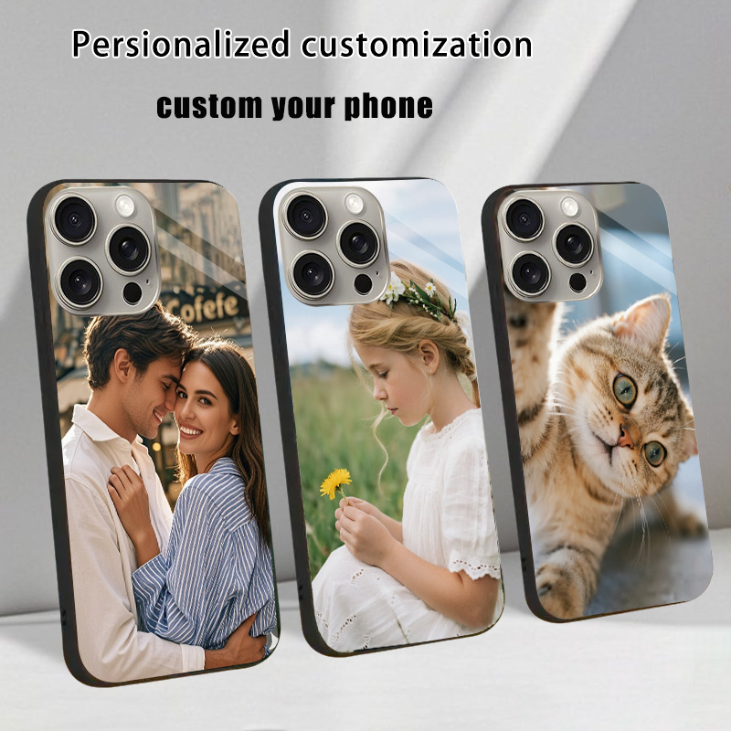 Phone Cases Near Me - Benutzerdefinierte gehärtete Glashülle für iPhone 17