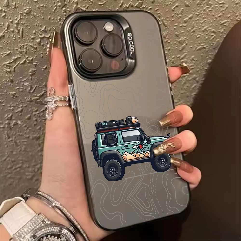 Phone Cases Xr - Einfache Auto-Muster Handyhülle für iPhone 17