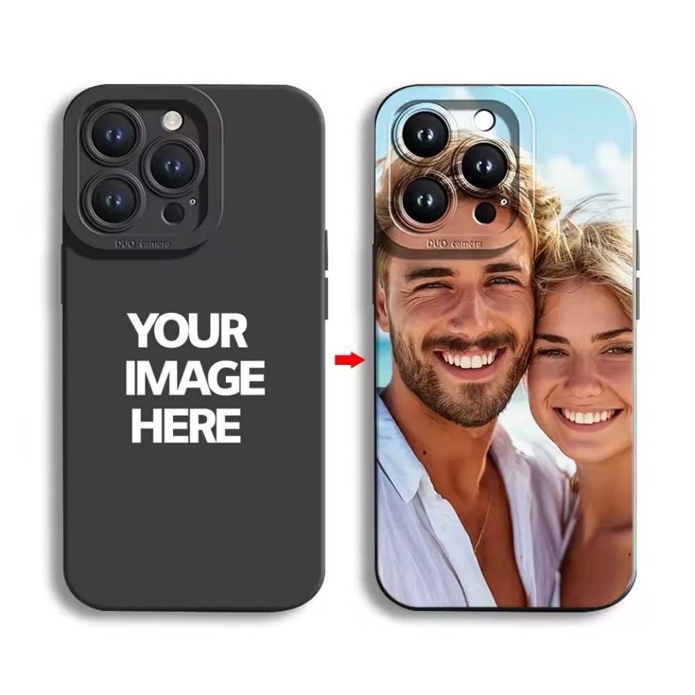 Phone Cases With Pictures - DIY-Silikonhülle für iPhone 18 17 15