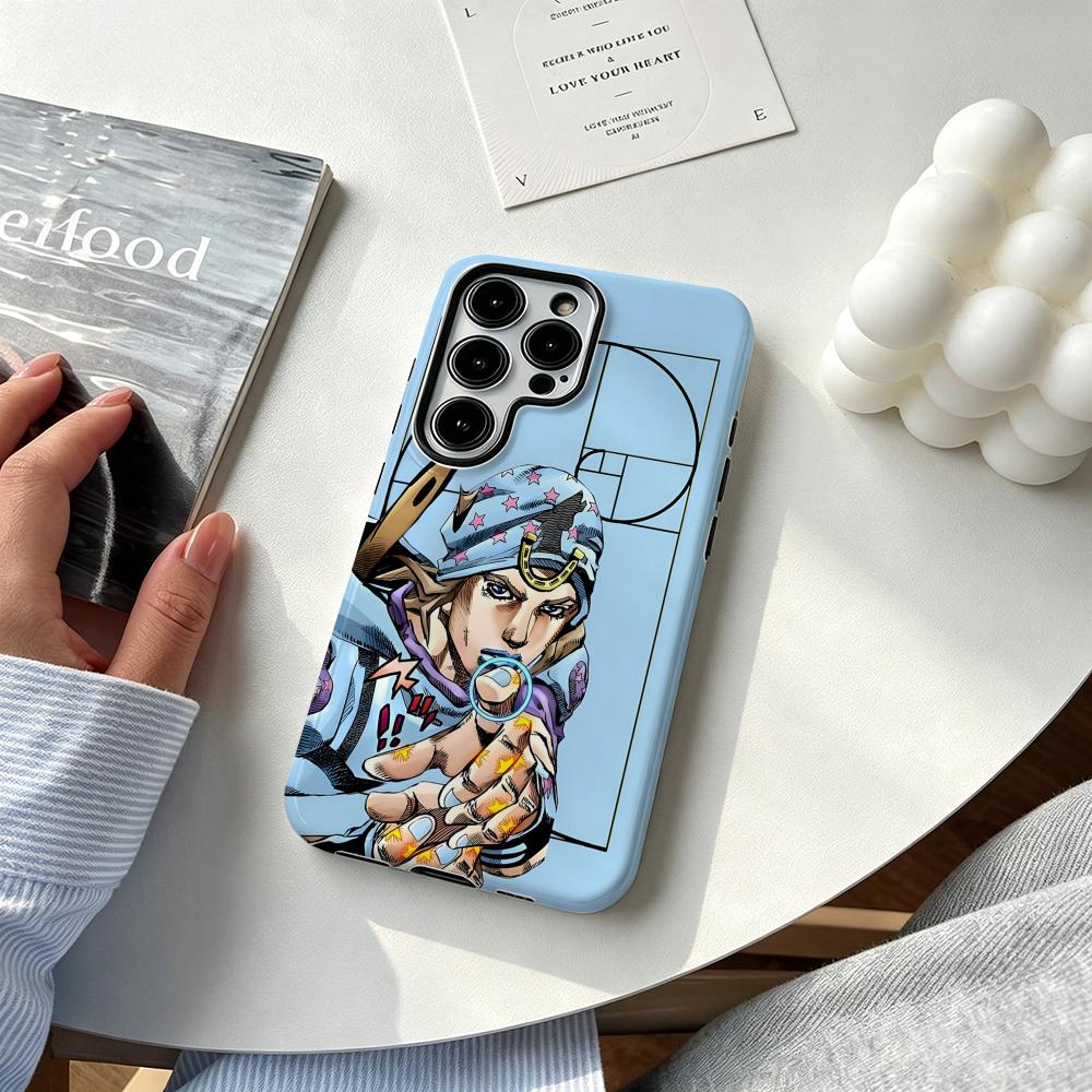 Phone Cases For Samsung S22 - Coole Anime J-JOJO Steel Ball Run