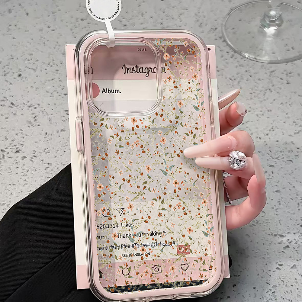 Phone Cases Xr - Wildblumen Transparente Handyhülle für iPhone 17
