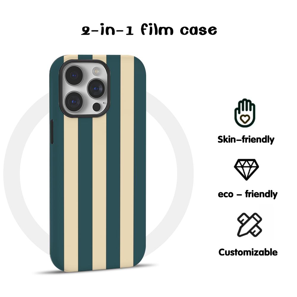 Phone Cases Xs - Modische Handyhülle mit horizontalen farbigen Streifen