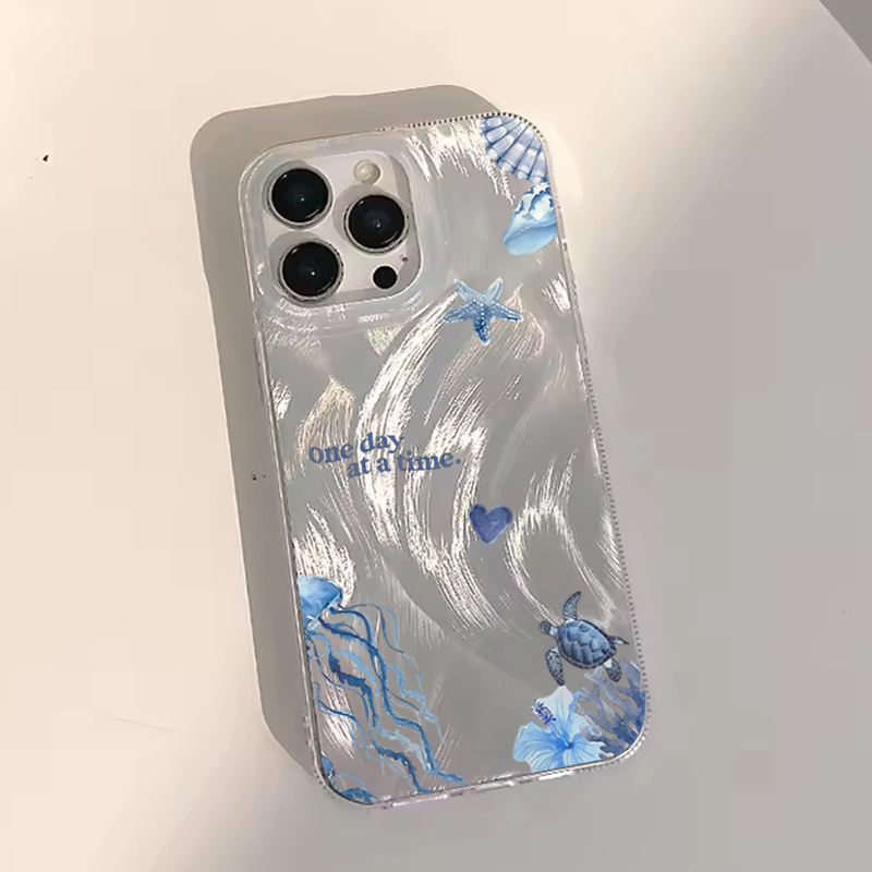 Blaue Ozean-Strand-Handyhülle  – Phone Cases Aesthetic Bewertung und Preis