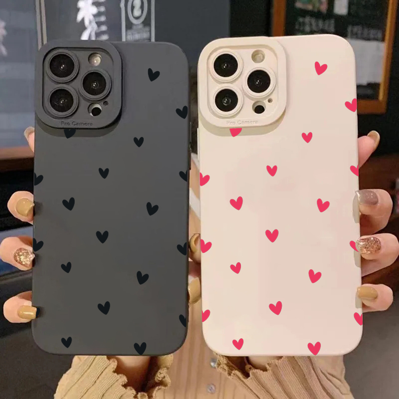 Schwarze Herzförmige Schutzhül – Phone Cases Black Bewertung und Preis