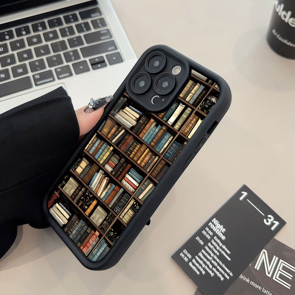 Bücherregal-Design Handyhülle  – Phone Cases Xr Bewertung und Preis