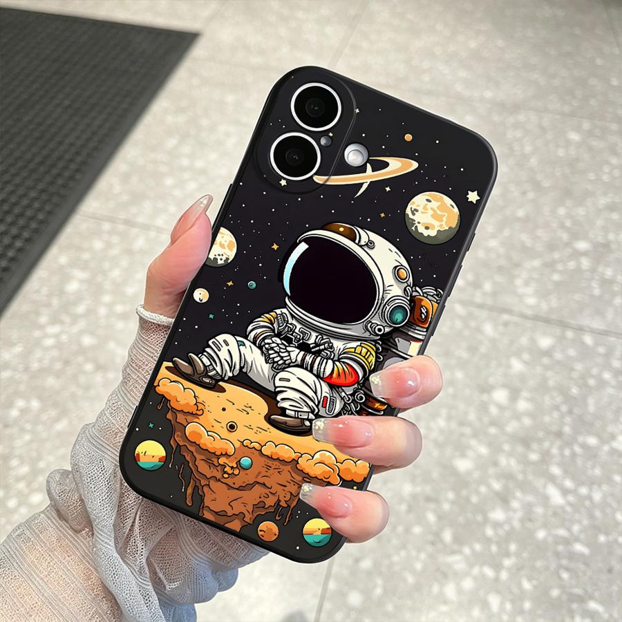 Planet Cartoon Astronaut Hülle – Phone Cases Near Me Bewertung und Preis