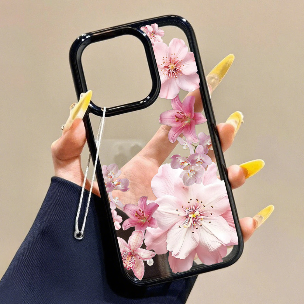 Rosa Lilie Blume Handyhülle fü – Phone Cases Durable Bewertung und Preis