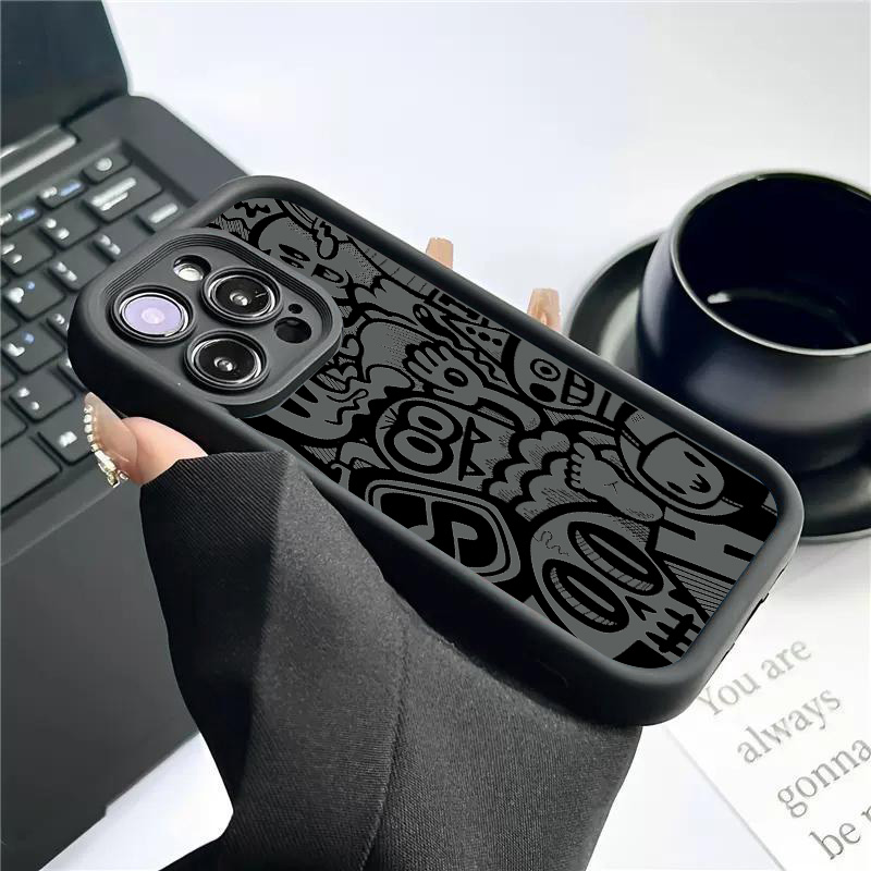 Schwarze Graffiti-Handyhülle f – Phone Cases Xr Bewertung und Preis