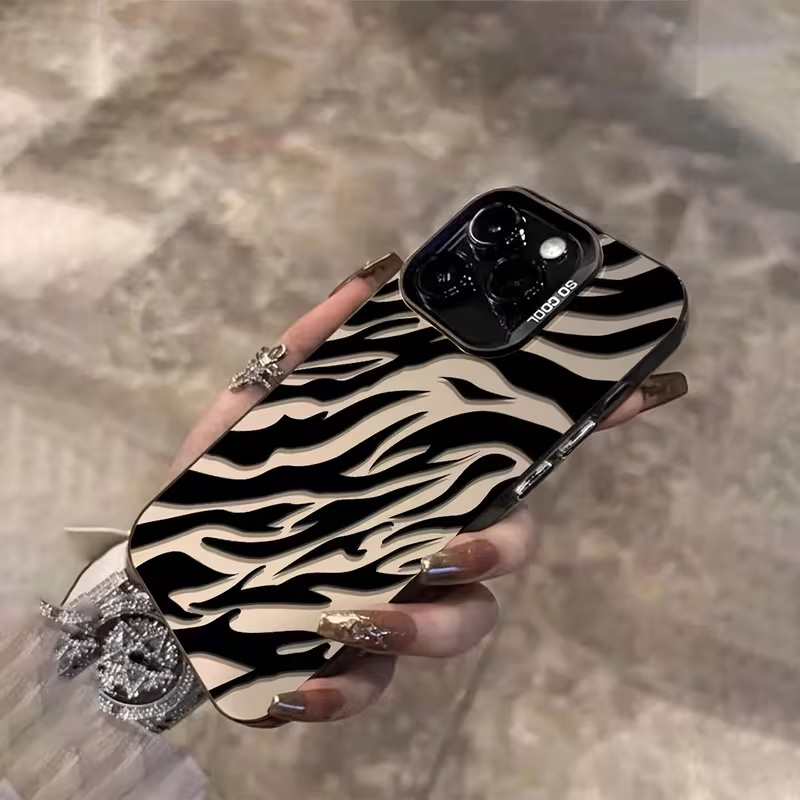 Zebra-Muster Schwarze Fortschr – Phone Cases Durable Bewertung und Preis