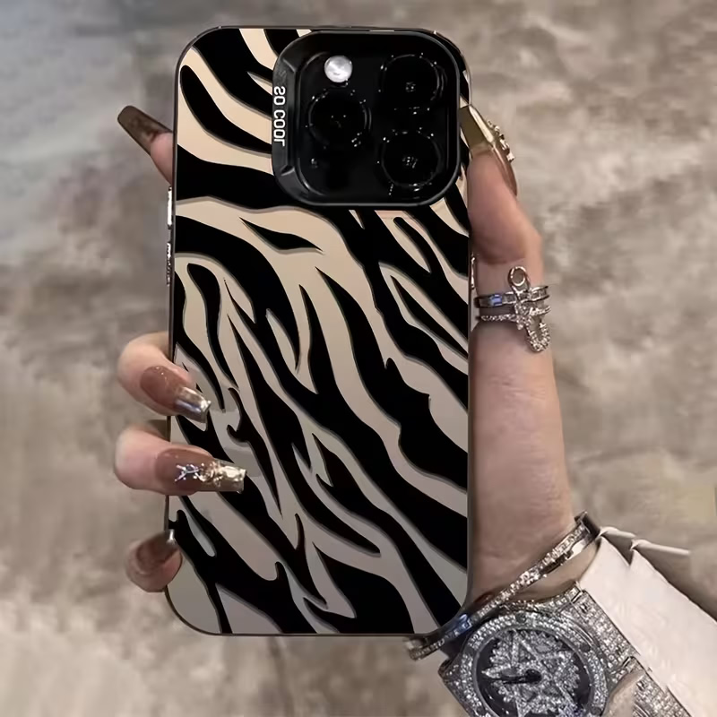 Zebra-Muster Schwarze Fortschr – Phone Cases Durable Bewertung und Preis