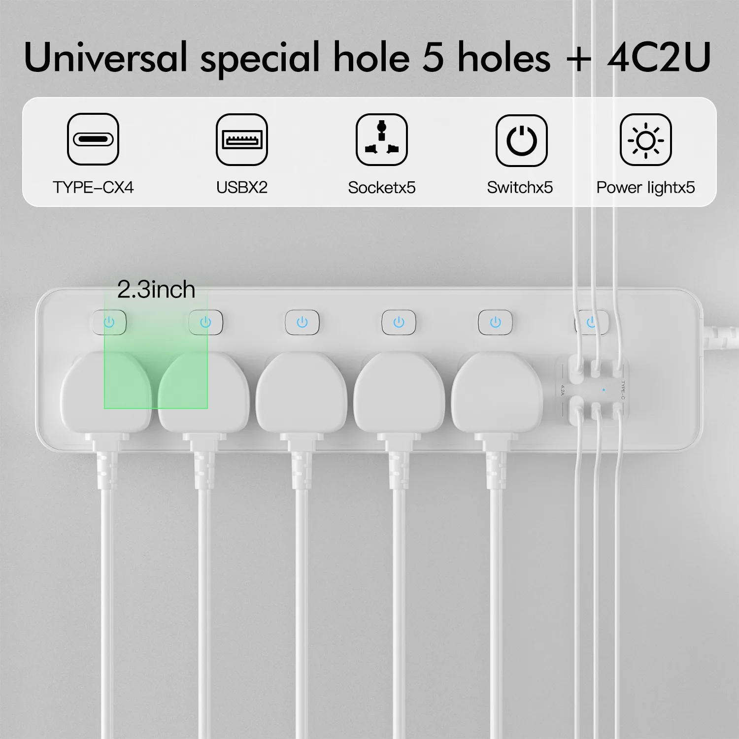 Universelle Steckdosenleiste m – Phone Cases Uk Bewertung und Preis