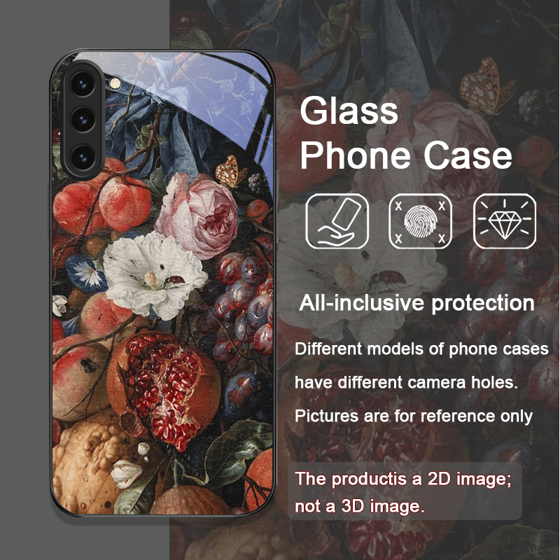 Luxuriöse Granatapfel-Blumenmu – Phone Cases For Samsung S22 Bewertung und Preis