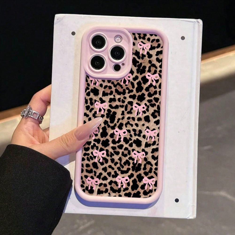 Rosa Schleife Lilie Blume Leop – Phone Cases Aesthetic Bewertung und Preis