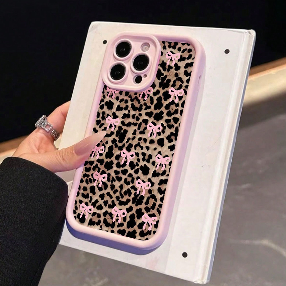 Rosa Schleife Lilie Blume Leop – Phone Cases Aesthetic Bewertung und Preis