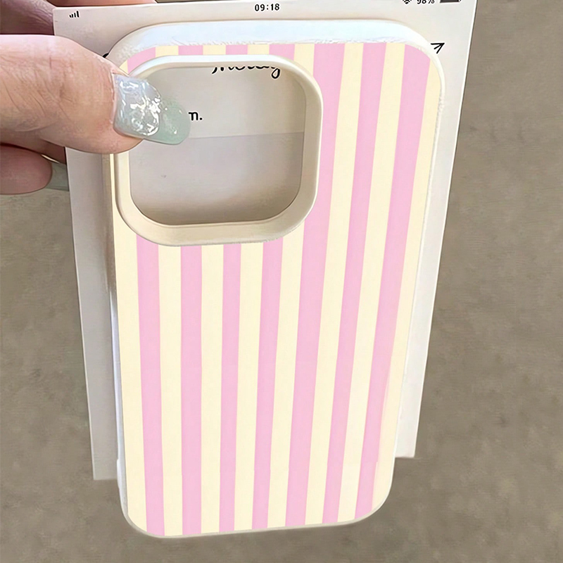 Einfache rosa vertikal gestrei – Phone Cases Xr Bewertung und Preis