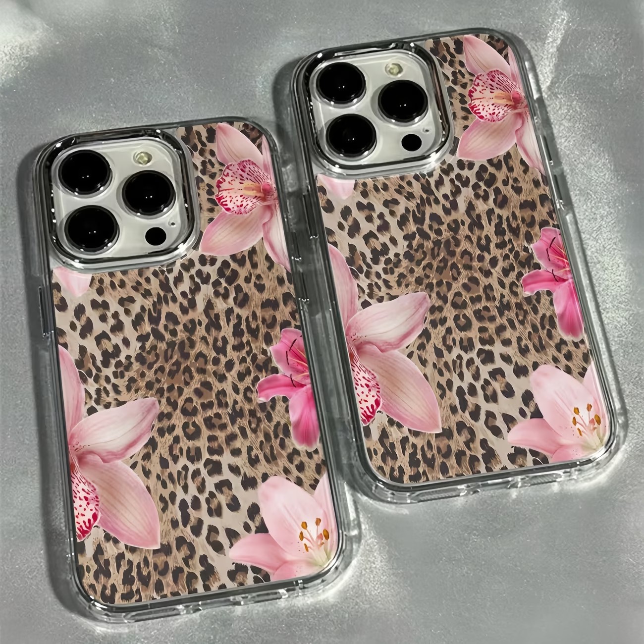 Leopardenmuster Lilienblüten T – Phone Cases Aesthetic Bewertung und Preis