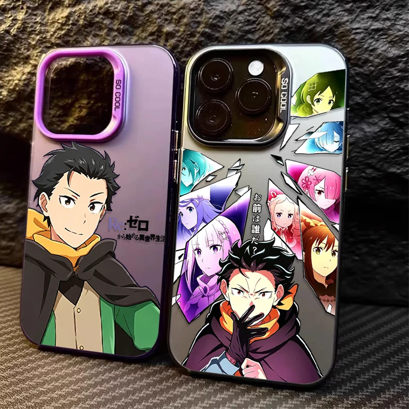 Heißer Anime Re0 NATSUKI SUBAR – Phone Cases Near Me Bewertung und Preis