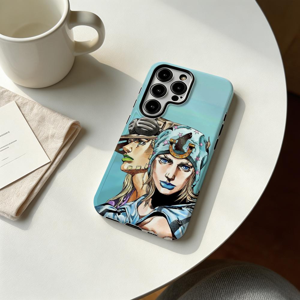 Coole Anime J-JOJO Steel Ball  – Phone Cases For Samsung S22 Bewertung und Preis