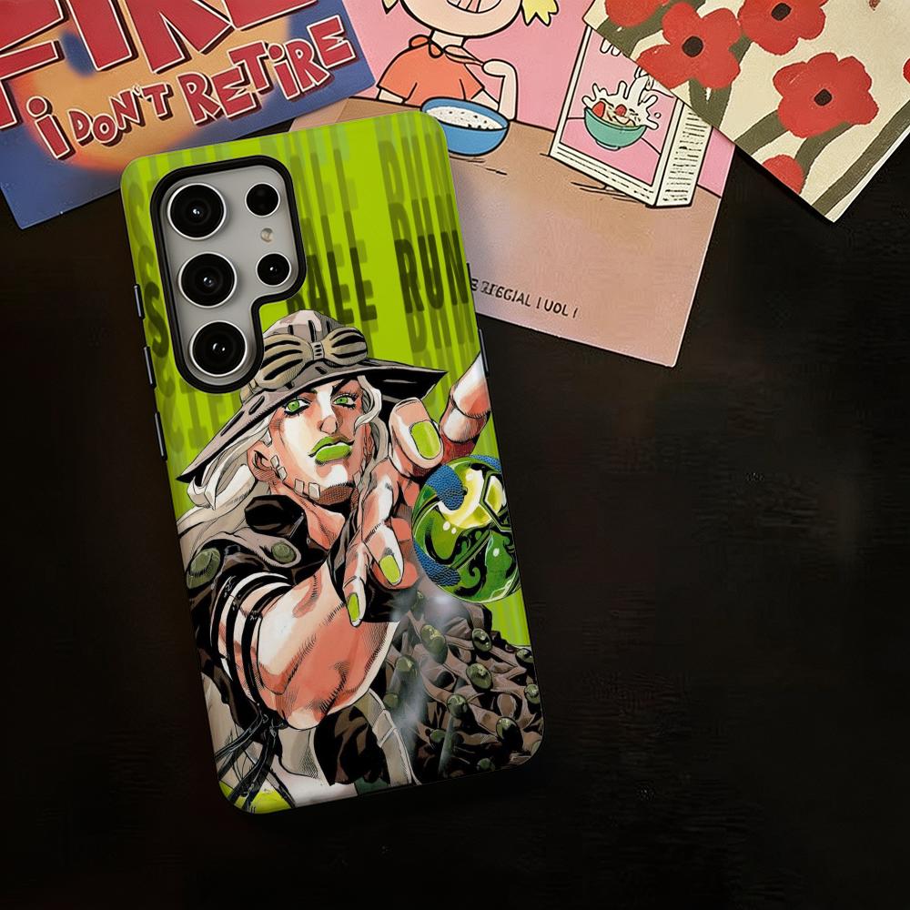 Coole Anime J-JOJO Steel Ball  – Phone Cases For Samsung S22 Bewertung und Preis