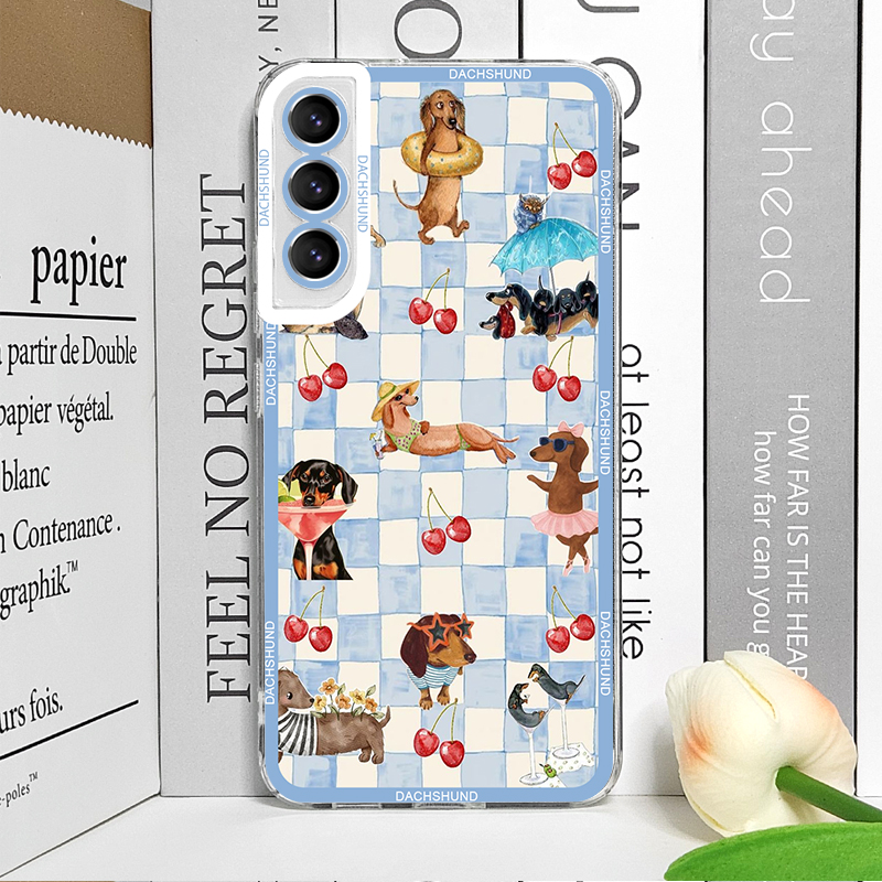 Niedliche Dackel-Handyhülle fü – Phone Cases For Samsung S22 Bewertung und Preis
