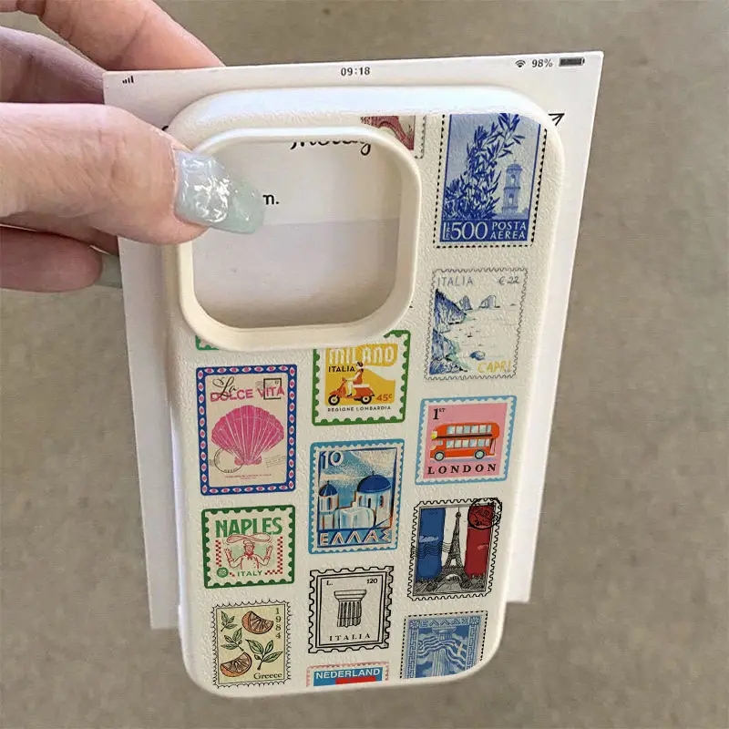 Lebendige Retro-Stempel-Lichee – Phone Cases Art Bewertung und Preis