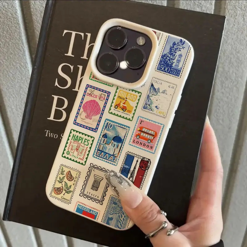 Lebendige Retro-Stempel-Lichee – Phone Cases Art Bewertung und Preis