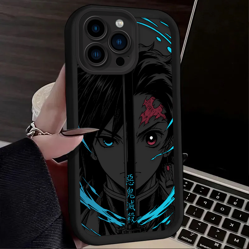 Demon Slayer Split Half Face A – Phone Cases Near Me Bewertung und Preis