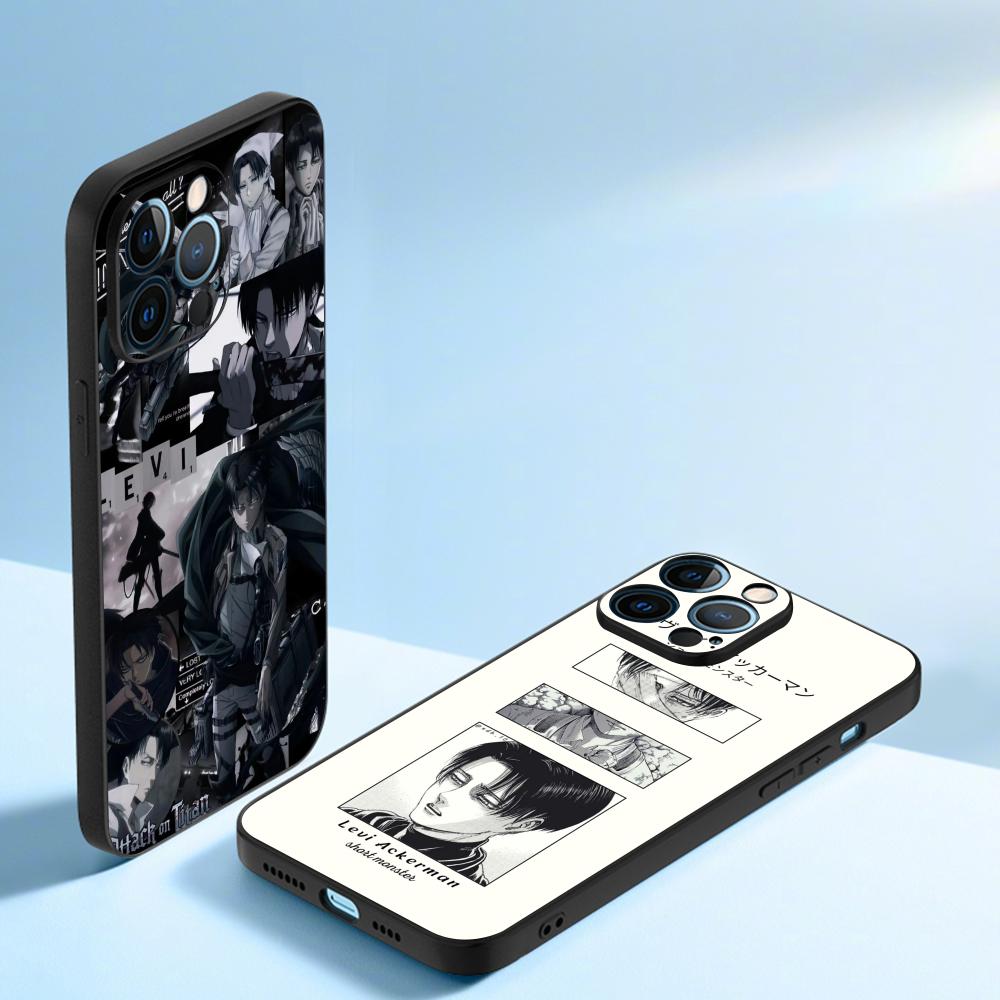 Levi Ackerman coole Anime-Mann – Phone Cases Black Bewertung und Preis