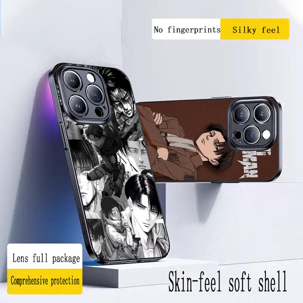 Levi Ackerman coole Anime-Mann – Phone Cases Black Bewertung und Preis
