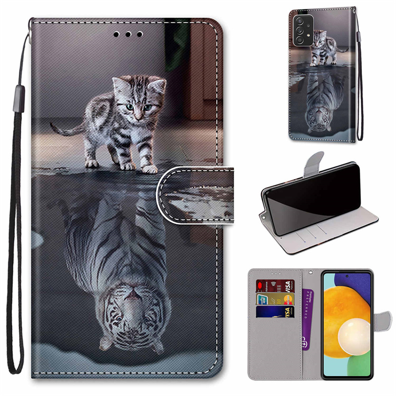 Tiger Tier Gemalt Brieftasche  – Phone Cases On Sale Bewertung und Preis