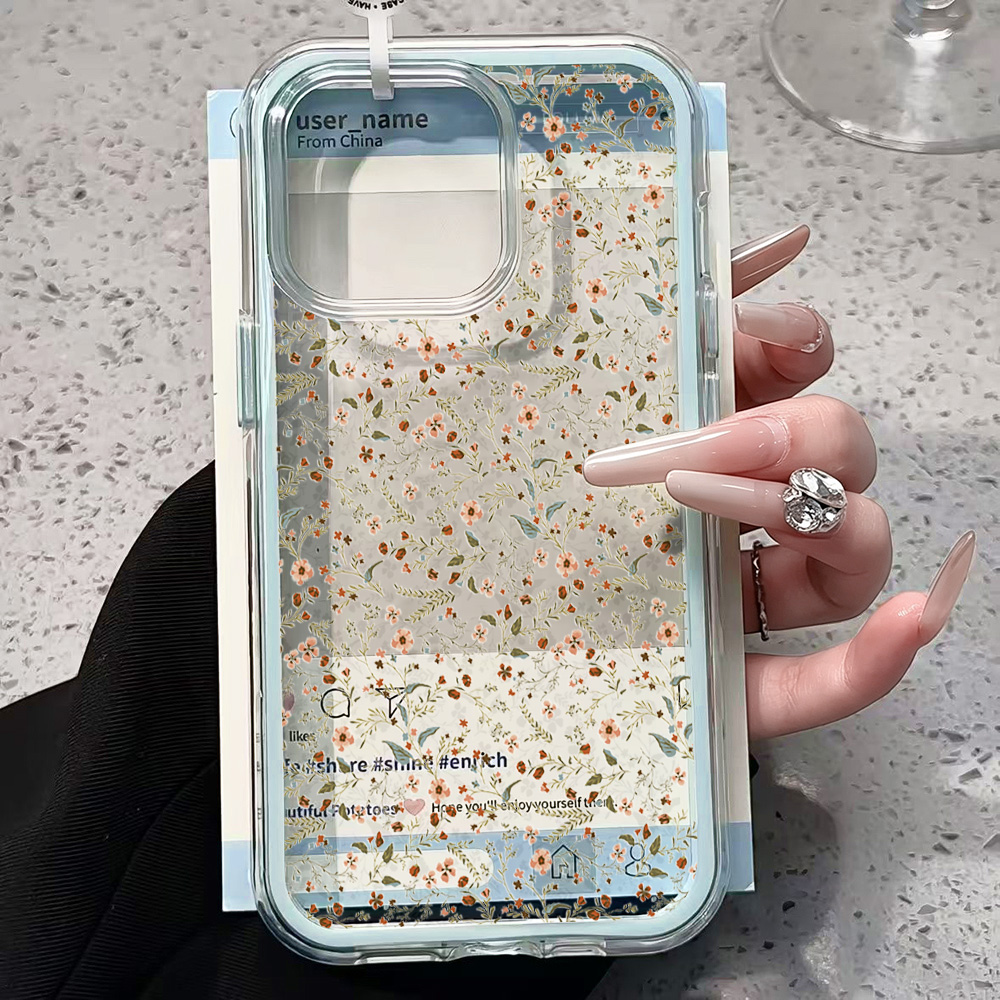 Wildblumen Transparente Handyh – Phone Cases Xr Bewertung und Preis