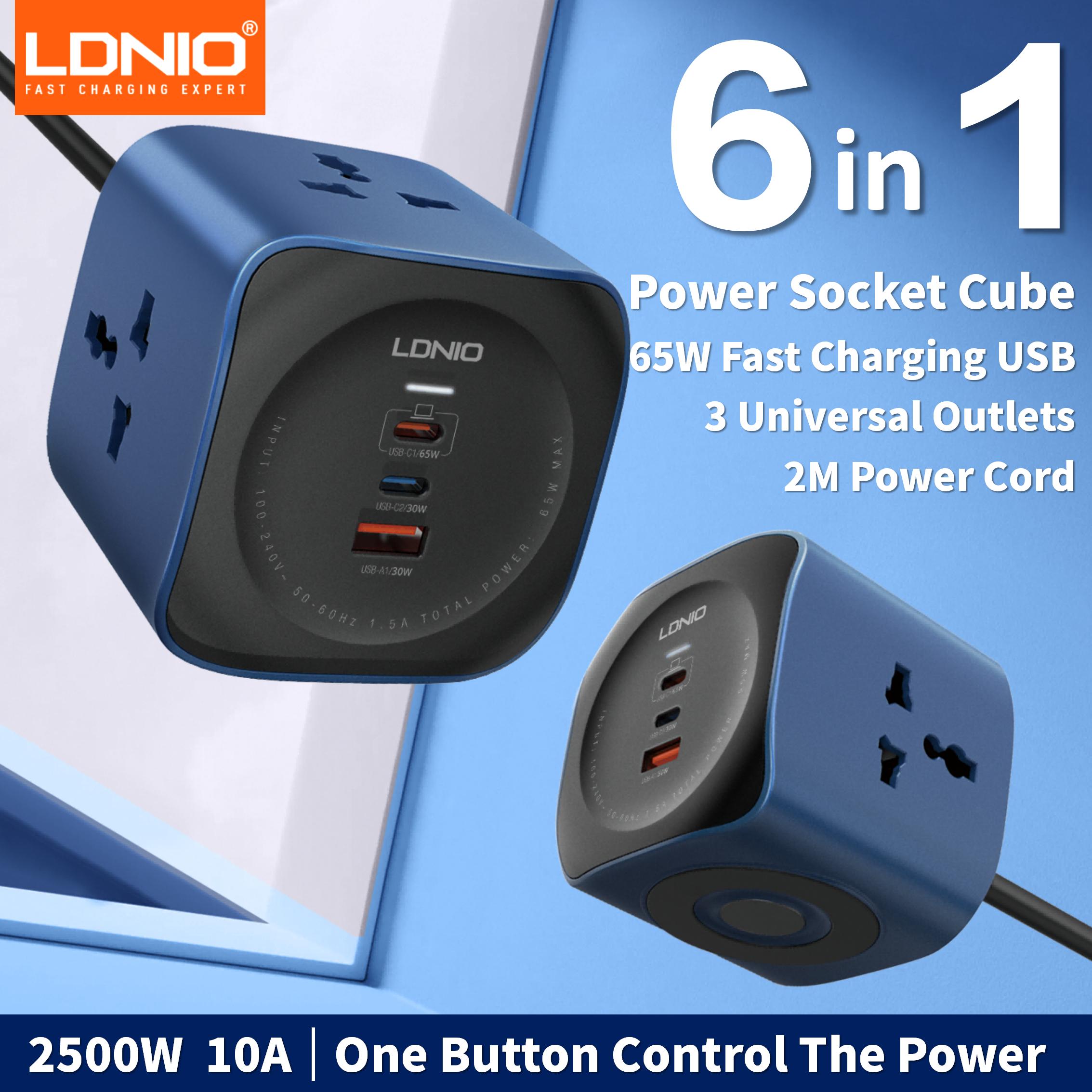 Cube Power Strip LDNIO 65W Lad – Phone Cases Uk Bewertung und Preis